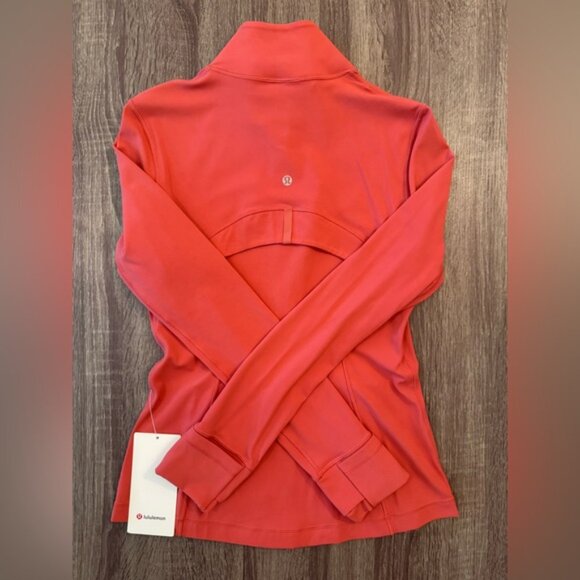 New with tags Lululemon Define Jacket Nulu.Desert Red. Size 8. Orange tone. - Picture 14 of 16